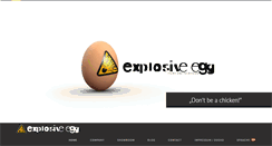 Desktop Screenshot of explosive-egg.com